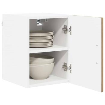Küchenwandschrank mit Regal 2 pcs Artisan-Eiche 30 x 31 x 40 cm
