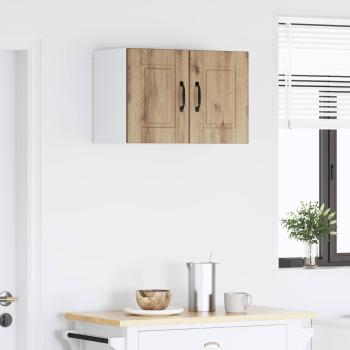 Küchenwandschrank mit Regal 2 pcs Artisan-Eiche 30 x 31 x 40 cm