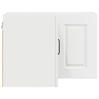 Küchenwandschrank mit Regal Weiß 57 x 57 x 40 cm Holzwerkstoff