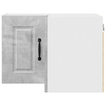 ARDEBO.de - Küchenwandschrank Beton Grau 57 x 57 x 40 cm Holzwerkstoff