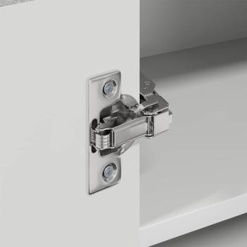 Küchenwandschrank Beton Grau 57 x 57 x 40 cm Holzwerkstoff