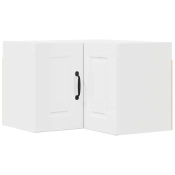 Küchenwandschrank Hochglanz Weiß 57 x 57 x 40 cm Holzwerkstoff