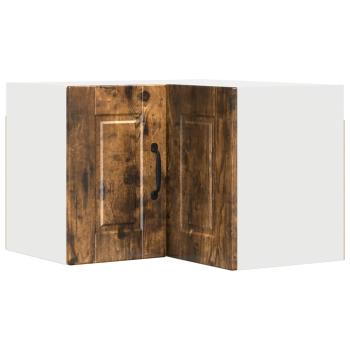 Wand-Eckschrank PORTO Geräucherte Eiche 57 x 57 x 40 cm