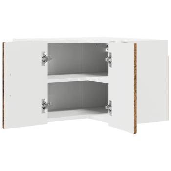 Küchenwandschrank mit Tür Altholz 57 x 57 x 40 cm Holzwerkstoff