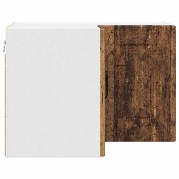 Küchenwandschrank mit Tür Altholz 57 x 57 x 40 cm Holzwerkstoff