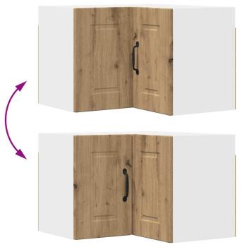 Küchenwandschrank Artisan-Eiche 57 x 57 x 40 cm Holzwerkstoff