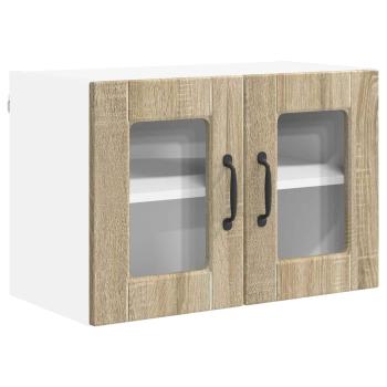 Küchenwandschrank mit Regal 2 pcs Sonoma-Eiche 60 x 31 x 40 cm