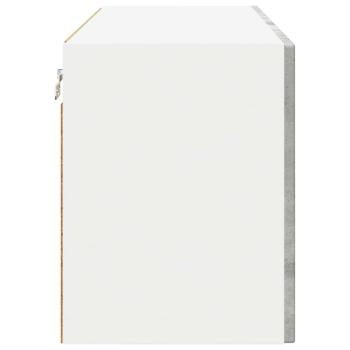 ARDEBO.de - Küchenwandschrank mit Regal 2 pcs Beton Grau 60 x 31 x 40 cm