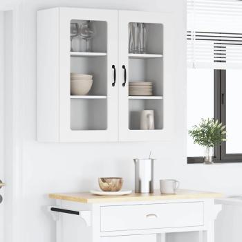 ARDEBO.de - Küchenwandschrank 2 pcs Weiß 40 x 31 x 80 cm Holzwerkstoff
