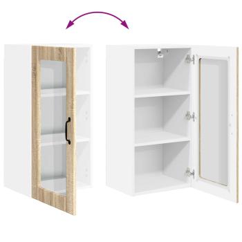 Küchenwandschrank Sonoma-Eiche 40 x 31 x 80 cm Holzwerkstoff