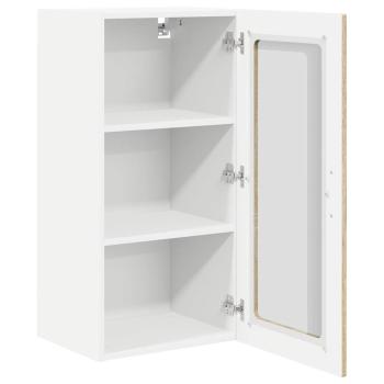 Küchenwandschrank mit Regal 2 pcs Sonoma-Eiche 40 x 31 x 80 cm