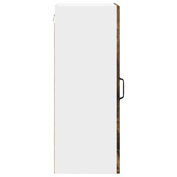 Küchenwandschrank mit Regal Geräucherte Eiche 40 x 31 x 80 cm