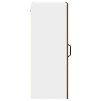 Küchenwandschrank mit Regal Braun Eichen-Optik 40 x 31 x 80 cm