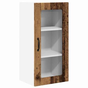 Küchenwandschrank 2 pcs Altholz 40 x 31 x 80 cm Holzwerkstoff