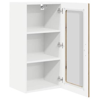 Küchenwandschrank mit Regal 2 pcs Artisan-Eiche 40 x 31 x 80 cm