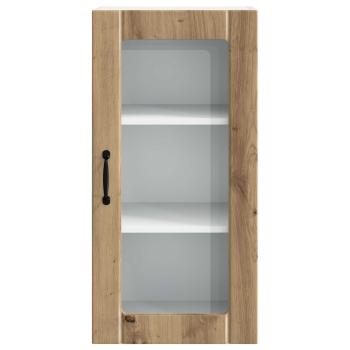 Küchenwandschrank mit Regal 2 pcs Artisan-Eiche 40 x 31 x 80 cm