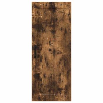 Küchenwandschrank mit Regal Geräucherte Eiche 40 x 31 x 100 cm