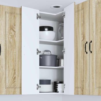 Küchenwandschrank Sonoma-Eiche 57 x 57 x 100 cm Holzwerkstoff