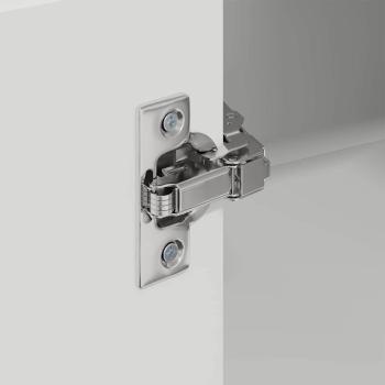 Küchenwandschrank Hochglanz Weiß 57 x 57 x 100 cm Holzwerkstoff