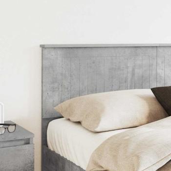 Kopfteil mit Kopfteil Beton Grau 150 cm Holzwerkstoff