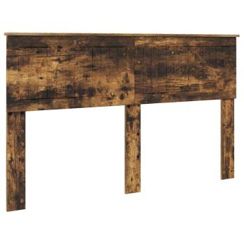 Kopfteil mit Kopfteil Geräucherte Eiche 150 cm Holzwerkstoff