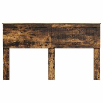 Kopfteil mit Kopfteil Geräucherte Eiche 150 cm Holzwerkstoff