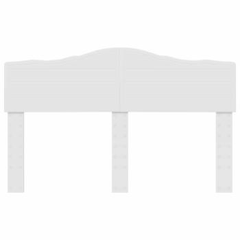 Kopfteil mit Kopfteil Weiß 150 cm Holzwerkstoff