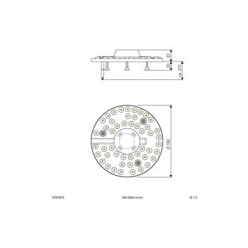 EVN LED-Modul 176-240V/AC/DC - 170° - 0,21m ASL, 18W, 2106lm, 3000K (URM1802)