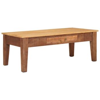 ARDEBO.de - Couchtisch Braun 110 x 55 x 40 cm Massivholz Mango