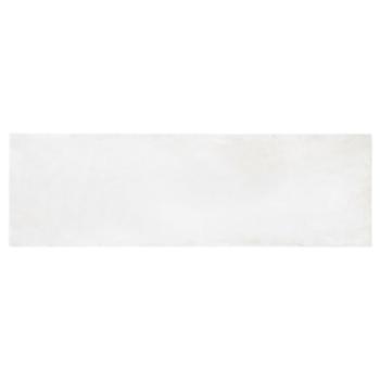 Kunstfell Hasen Teppich Weiß 80 x 250 cm Polyester