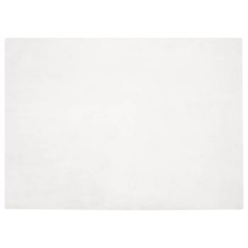 Kunstfell Hasen Teppich Weiß 240 x 340 cm Polyester