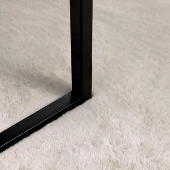 Kunstfell Hasen Teppich Beige Ø 200 cm Polyester