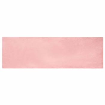 Kunstfell Hasen Teppich Rosa 80 x 250 cm Polyester