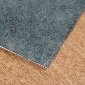 Kunstfell Hasen Teppich Anthrazit 80 x 250 cm Polyester