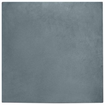 Kunstfell Hasen Teppich Anthrazit 160 x 160 cm Polyester