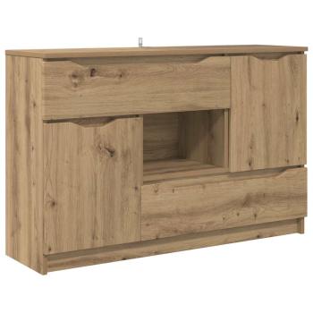 Sideboard Artisan-Eiche 100 x 30 x 65,6 Holzwerkstoff