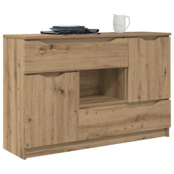 Sideboard Artisan-Eiche 100 x 30 x 65,6 Holzwerkstoff