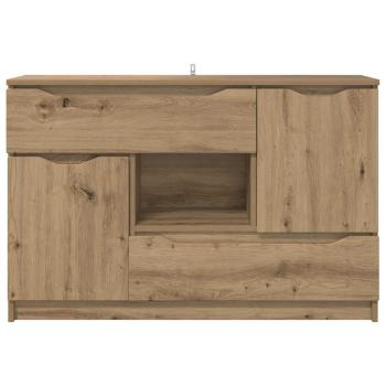 Sideboard Artisan-Eiche 100 x 30 x 65,6 Holzwerkstoff