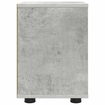 Nachttisch Beton Grau 30,5 x 30 x 43 cm Holzwerkstoff