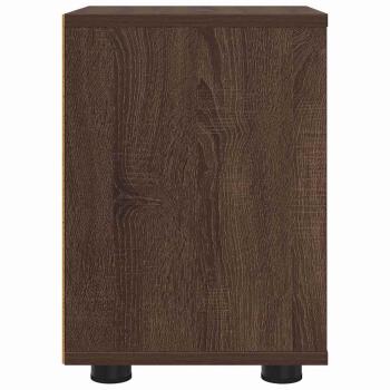 Nachttische 2 pcs Braun Eichen-Optik 30,5 x 30 x 43 cm