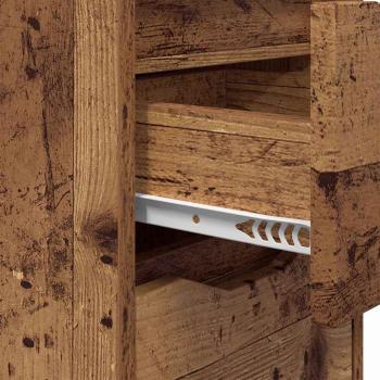 Nachttisch Altholz 30,5 x 30 x 43 cm Holzwerkstoff
