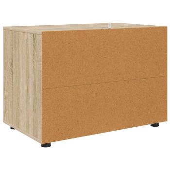 Aufbewahrungsschrank Sonoma-Eiche 80 x 48 x 57 cm Holzwerkstoff