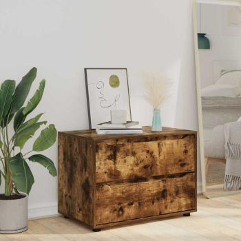 Aufbewahrungsschrank Geräucherte Eiche 80 x 48 x 57 cm