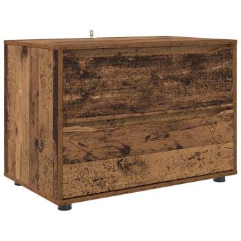ARDEBO.de - Aufbewahrungsschrank Altholz 80 x 48 x 57 cm Holzwerkstoff