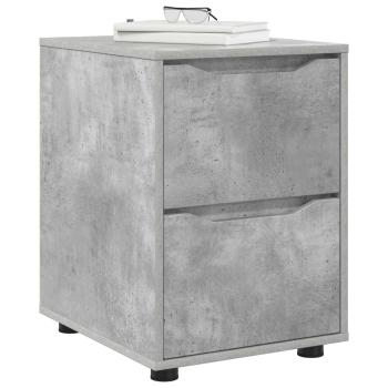 Aufbewahrungsschrank 40 x 48 x 57 cm Holzwerkstoff Betongrau