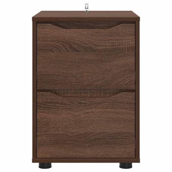 Aufbewahrungsschrank Braun Eichen-Optik 40 x 48 x 57 cm