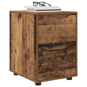 Aufbewahrungsschrank Altholz 40 x 48 x 57 cm Holzwerkstoff