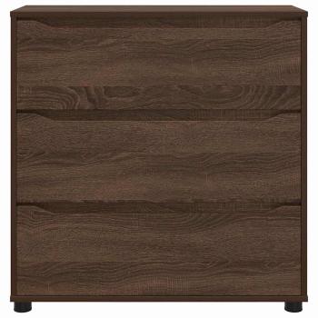 Aufbewahrungsschrank Braun Eichen-Optik 80 x 31 x 81 cm