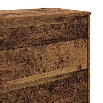 Aufbewahrungsschrank Altholz 80 x 31 x 81 cm Holzwerkstoff