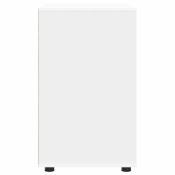 Aufbewahrungsschrank Weiß 60 x 48 x 81 cm Holzwerkstoff